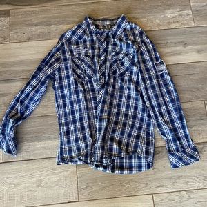 Men’s BKE button down flannel